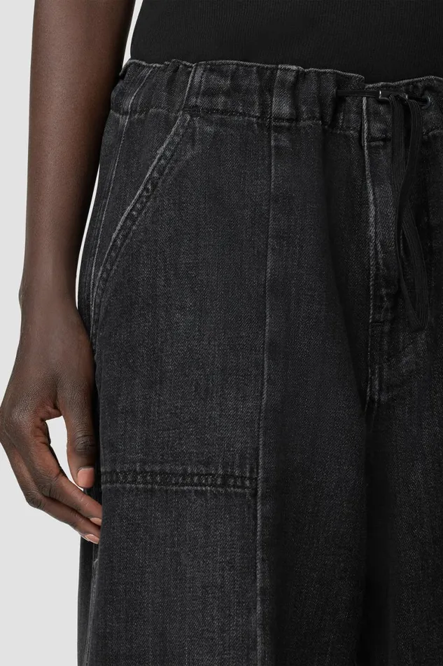 Hudson Jeans Cargo Drawstring Parachute Pant Faded Black 8211 Women Hudson Jeans Cargo Drawstring Parachute Pant Faded Black 8211 Women
