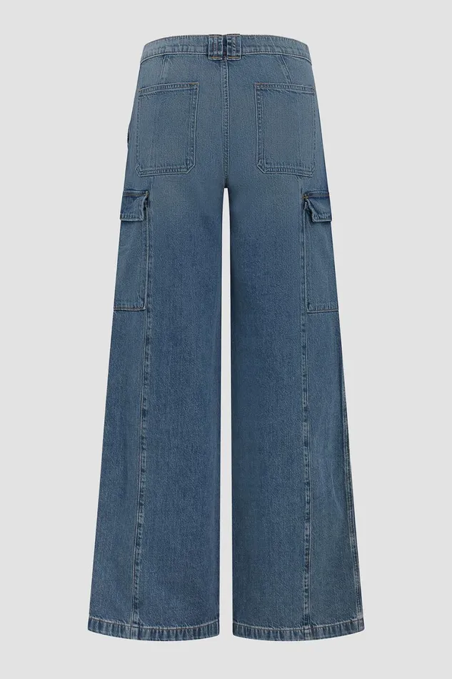 Hudson Jeans Cargo Utility Wide Leg Cargo Maternity Pant Deep Indigo 8211 Women Hudson Jeans Cargo Utility Wide Leg Cargo Maternity Pant Deep Indigo 8211 Women