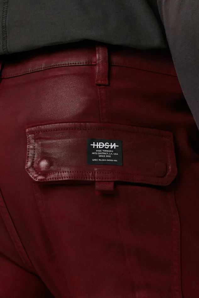 Hudson Jeans Cargo Walker Cargo Kick Flare Crimson Wax 8211 Men Hudson Jeans Cargo Walker Cargo Kick Flare Crimson Wax 8211 Men