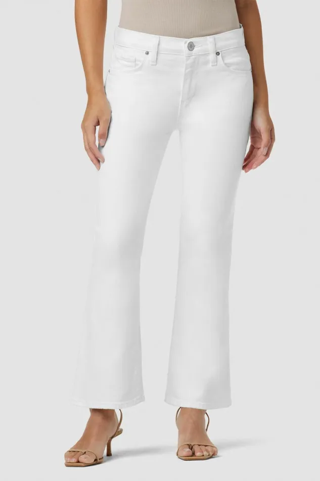 Hudson Jeans Cropped Nico MidRise Bootcut Crop Petite Jean White 8211 Women