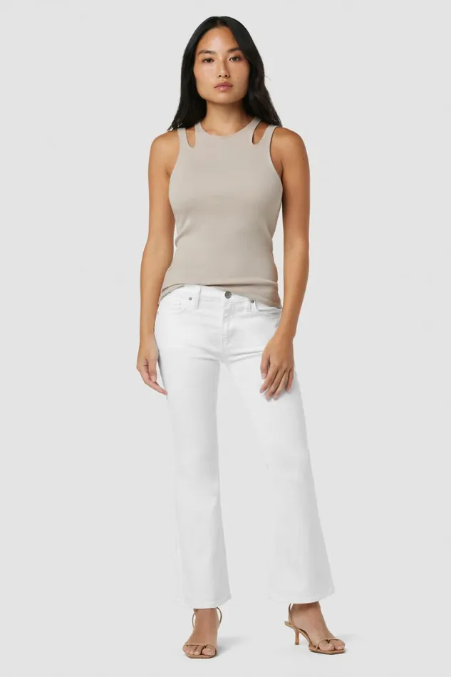 Hudson Jeans Cropped Nico MidRise Bootcut Crop Petite Jean White 8211 Women Hudson Jeans Cropped Nico MidRise Bootcut Crop Petite Jean White 8211 Women