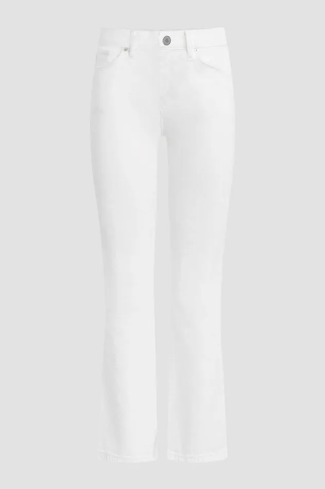 Hudson Jeans Cropped Nico MidRise Bootcut Crop Petite Jean White 8211 Women Hudson Jeans Cropped Nico MidRise Bootcut Crop Petite Jean White 8211 Women
