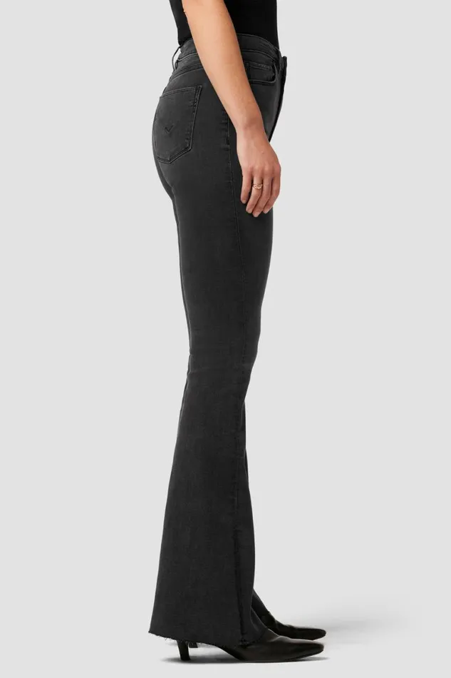 Hudson Jeans Flare Holly HighRise Flare Petite Jean Washed Black 8211 Women
