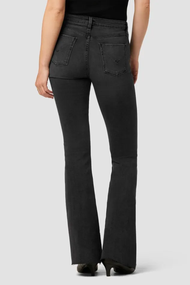 Hudson Jeans Flare Holly HighRise Flare Petite Jean Washed Black 8211 Women