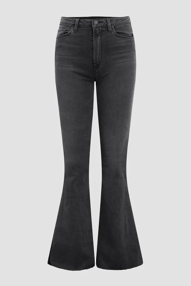 Hudson Jeans Flare Holly HighRise Flare Petite Jean Washed Black 8211 Women