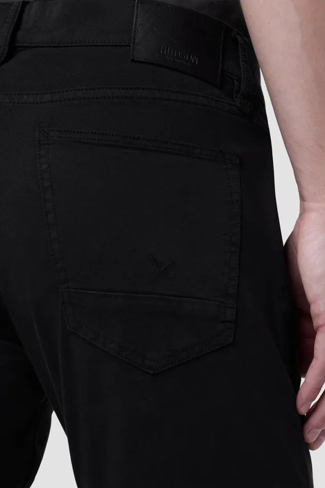 Hudson Jeans Pants Blake Slim Straight Twill Pant Black 8211 Men Hudson Jeans Pants Blake Slim Straight Twill Pant Black 8211 Men