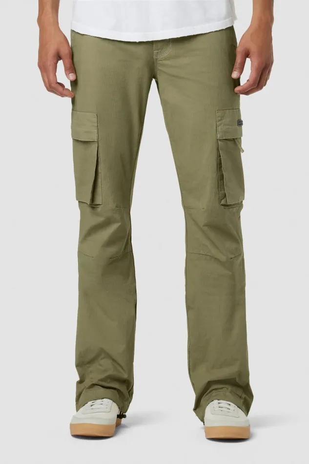 Hudson Jeans Pants Walker Cargo Kick Flare Ripstop Army 8211 Men