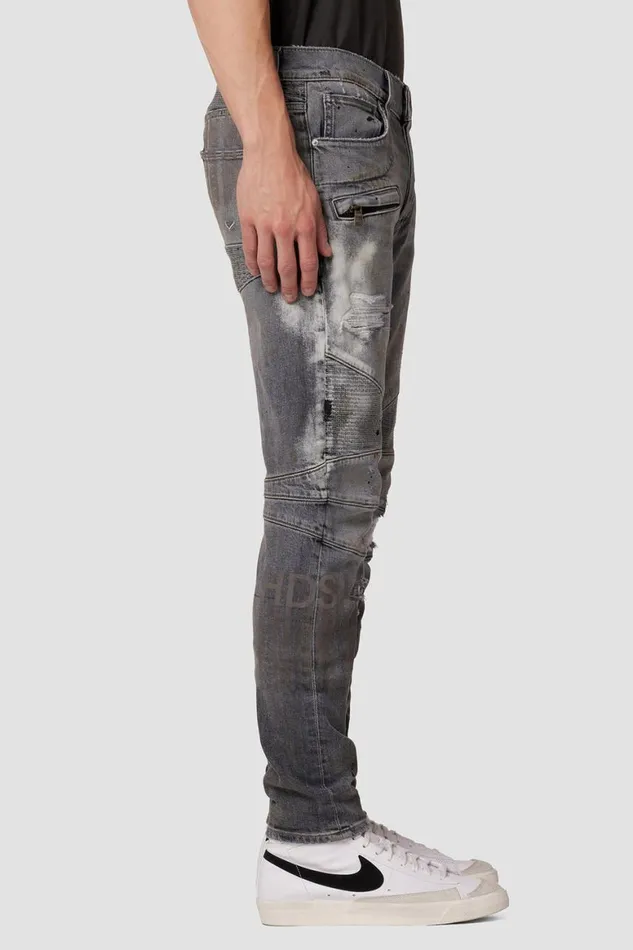 Hudson Jeans Skinny Blinder Biker V2 Skinny Jean Grey Thrasher 8211 Men