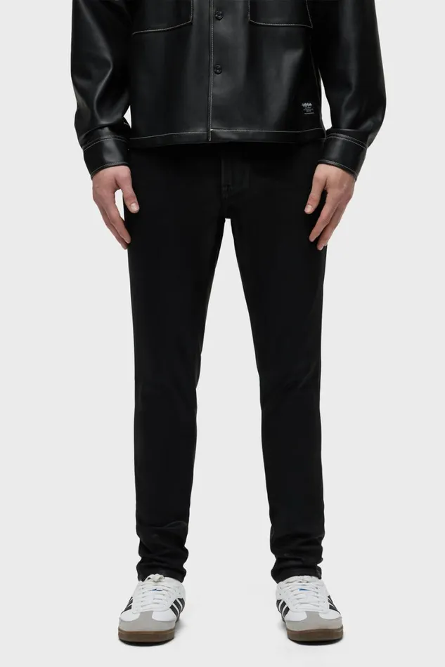 Hudson Jeans Skinny Zack Skinny Jean Black Wax 8211 Men