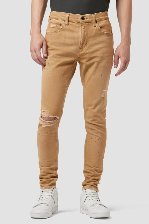 Hudson Jeans Skinny Zack Skinny Jean Stained Rust 8211 Men