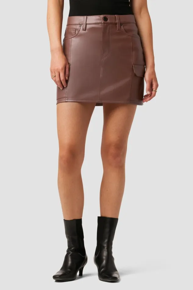 Hudson Jeans Skirts Cargo Viper Mini Skirt Cinnamon 8211 Women Hudson Jeans Skirts Cargo Viper Mini Skirt Cinnamon 8211 Women