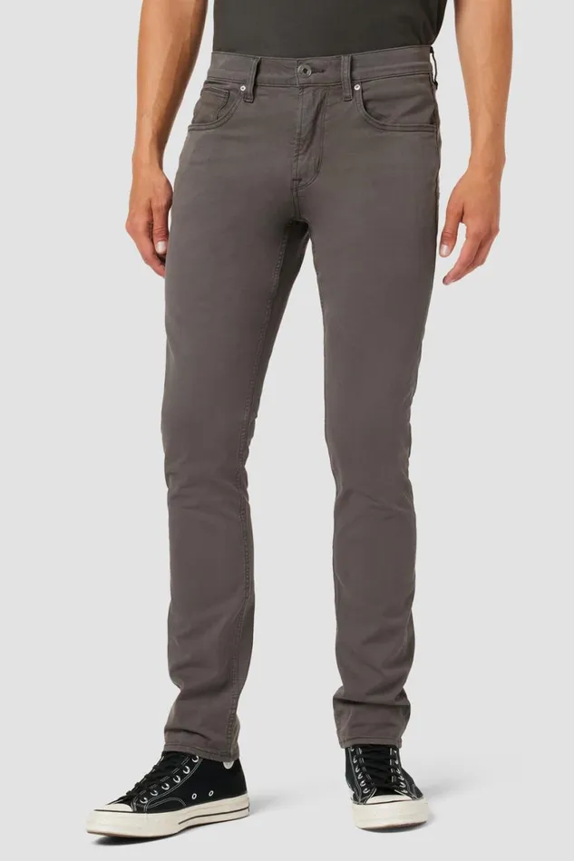 Hudson Jeans Slim Blake Slim Straight Twill Pant Dark Grey 8211 Men