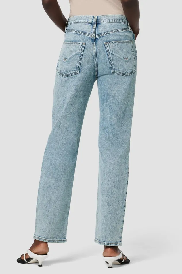Hudson Jeans Straight Jade HighRise Straight Loose Fit Jean Heartbeats 8211 Women Hudson Jeans Straight Jade HighRise Straight Loose Fit Jean Heartbeats 8211 Women