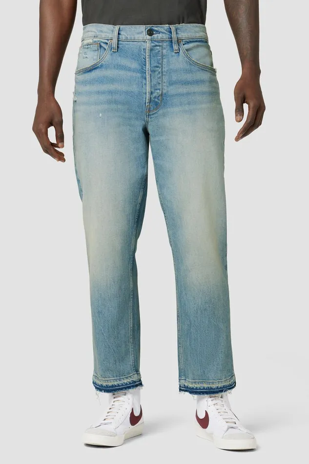 Hudson Jeans Straight Leg No Work No Check Straight Leg Crop Jean 5 8211 Men