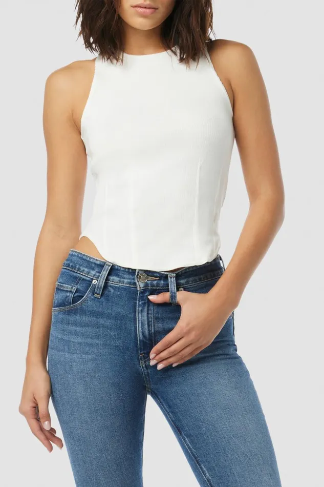 Hudson Jeans Tops and Sweaters Eco Darted Tank White 8211 Women