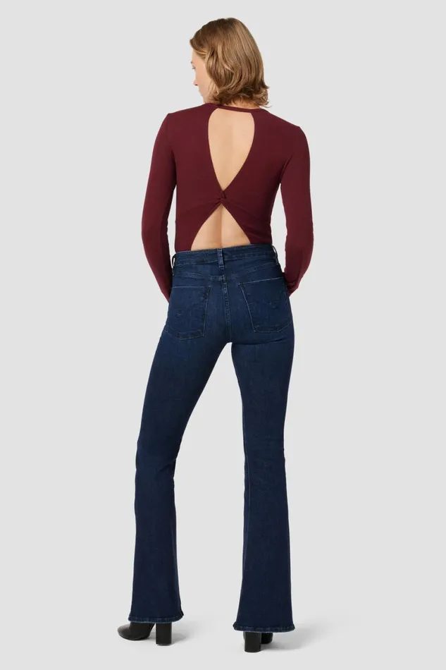 Hudson Jeans Tops and Sweaters Knot Back Bodysuit Bordeaux 8211 Women Hudson Jeans Tops and Sweaters Knot Back Bodysuit Bordeaux 8211 Women