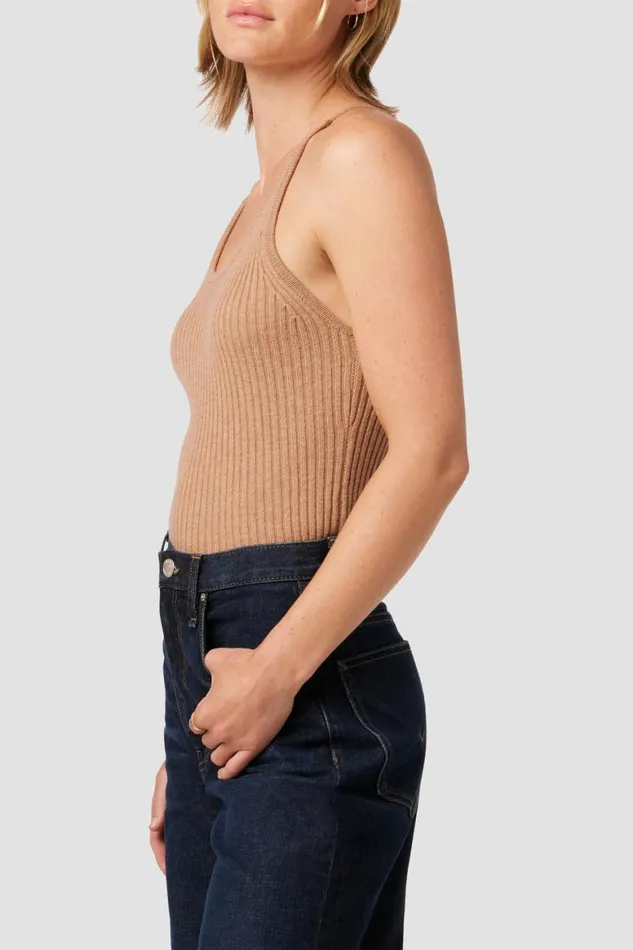 Hudson Jeans Tops and Sweaters Knot Back Sweater Tank Camel 8211 Women Hudson Jeans Tops and Sweaters Knot Back Sweater Tank Camel 8211 Women
