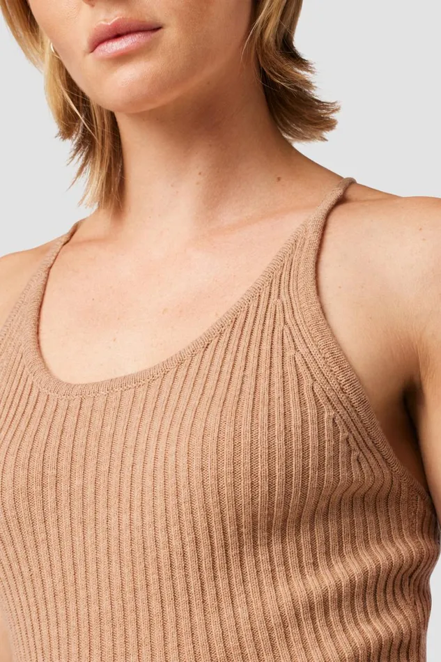 Hudson Jeans Tops and Sweaters Knot Back Sweater Tank Camel 8211 Women Hudson Jeans Tops and Sweaters Knot Back Sweater Tank Camel 8211 Women