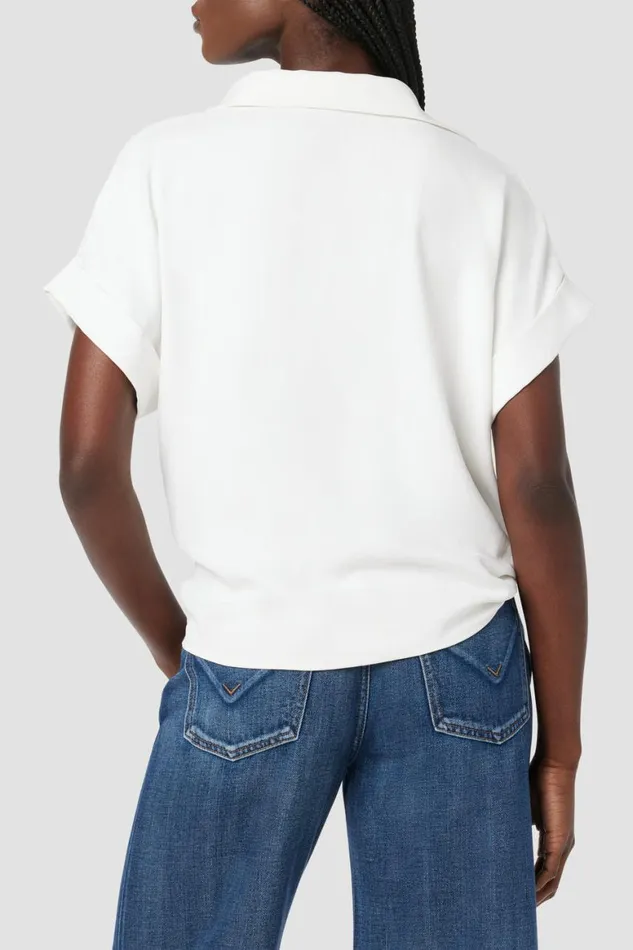 Hudson Jeans Tops and Sweaters Knotted Button Down Shirt White 8211 Women Hudson Jeans Tops and Sweaters Knotted Button Down Shirt White 8211 Women