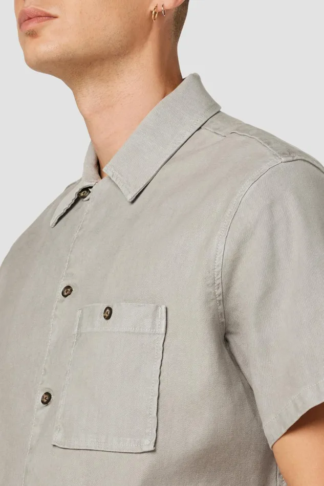 Hudson Jeans Tops and Sweaters Linen Shirt Cement 8211 Men Hudson Jeans Tops and Sweaters Linen Shirt Cement 8211 Men