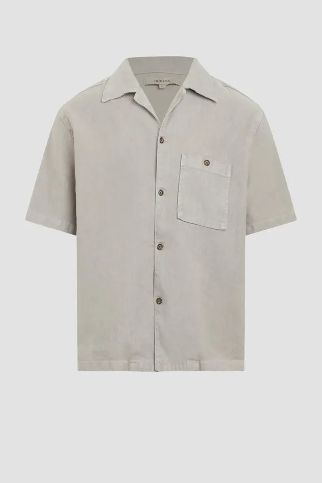 Hudson Jeans Tops and Sweaters Linen Shirt Cement 8211 Men Hudson Jeans Tops and Sweaters Linen Shirt Cement 8211 Men