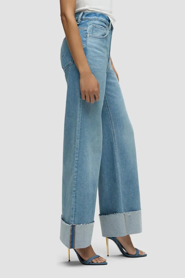 Hudson Jeans Wide Leg James HighRise Wide Leg Jean Oasis 8211 Women
