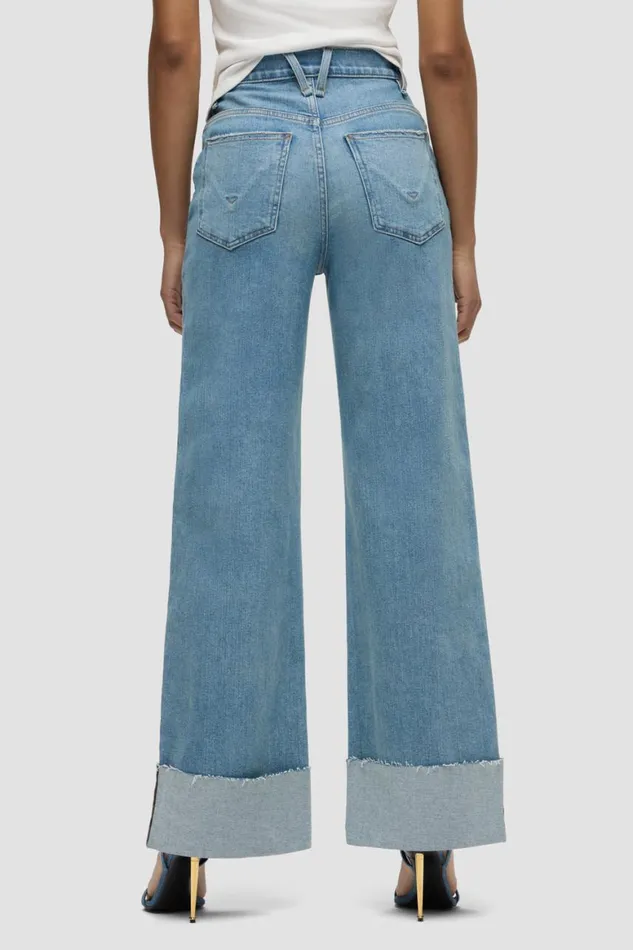Hudson Jeans Wide Leg James HighRise Wide Leg Jean Oasis 8211 Women