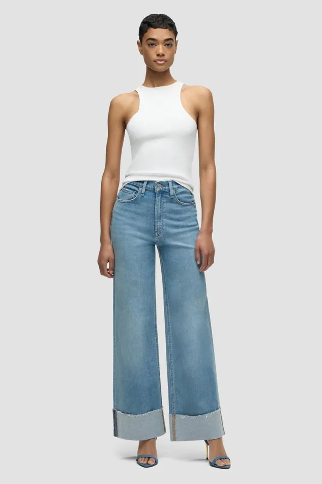 Hudson Jeans Wide Leg James HighRise Wide Leg Jean Oasis 8211 Women