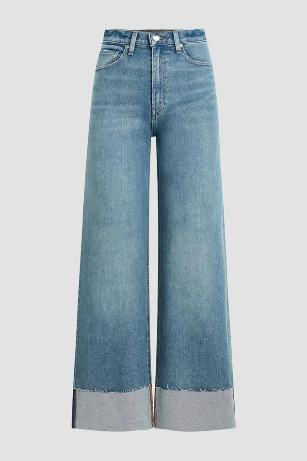 Hudson Jeans Wide Leg James HighRise Wide Leg Jean Oasis 8211 Women