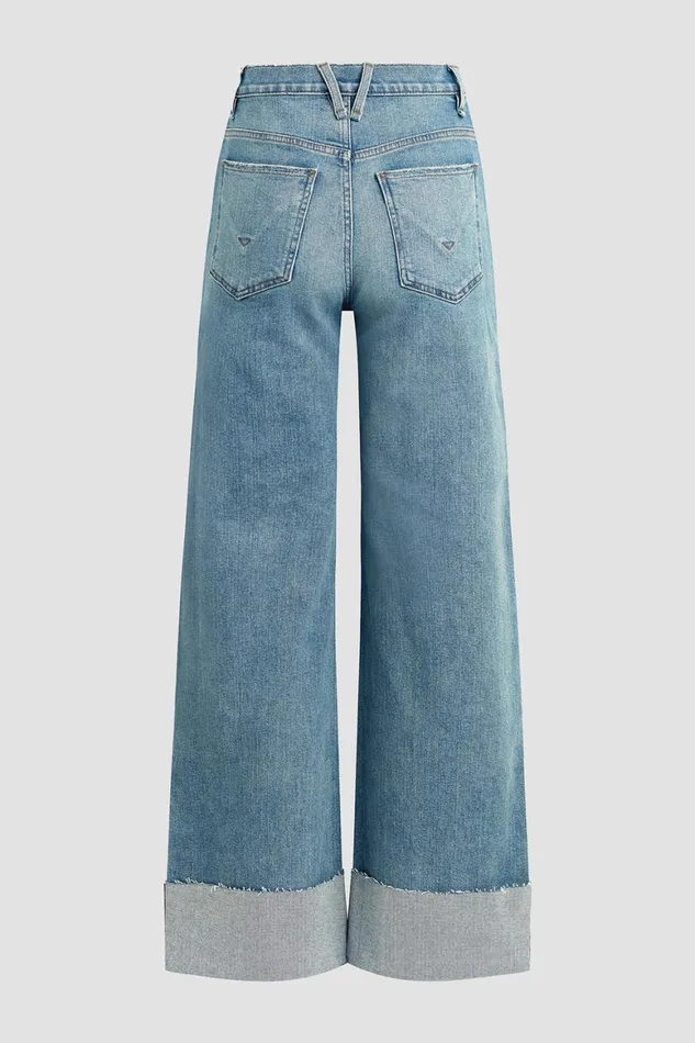 Hudson Jeans Wide Leg James HighRise Wide Leg Jean Oasis 8211 Women