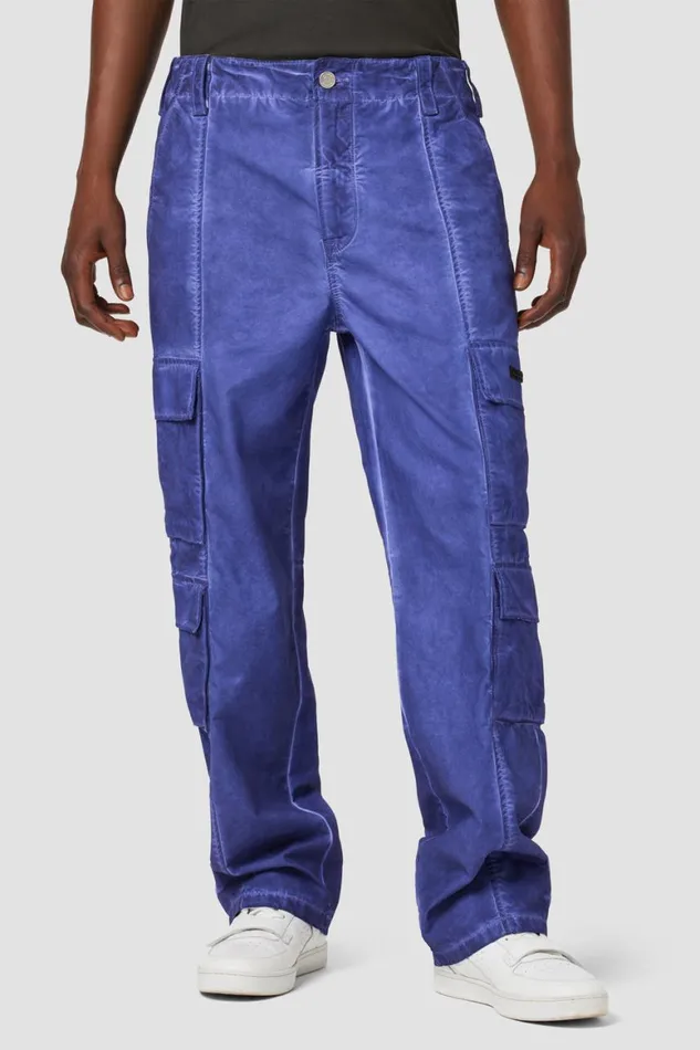Hudson Jeans Wide Leg Wide Leg Cargo Deep Purple 8211 Men