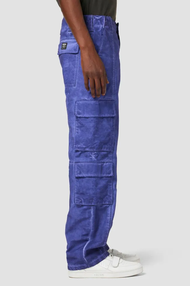 Hudson Jeans Wide Leg Wide Leg Cargo Deep Purple 8211 Men