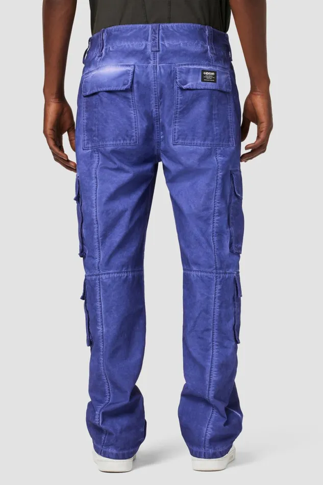 Hudson Jeans Wide Leg Wide Leg Cargo Deep Purple 8211 Men
