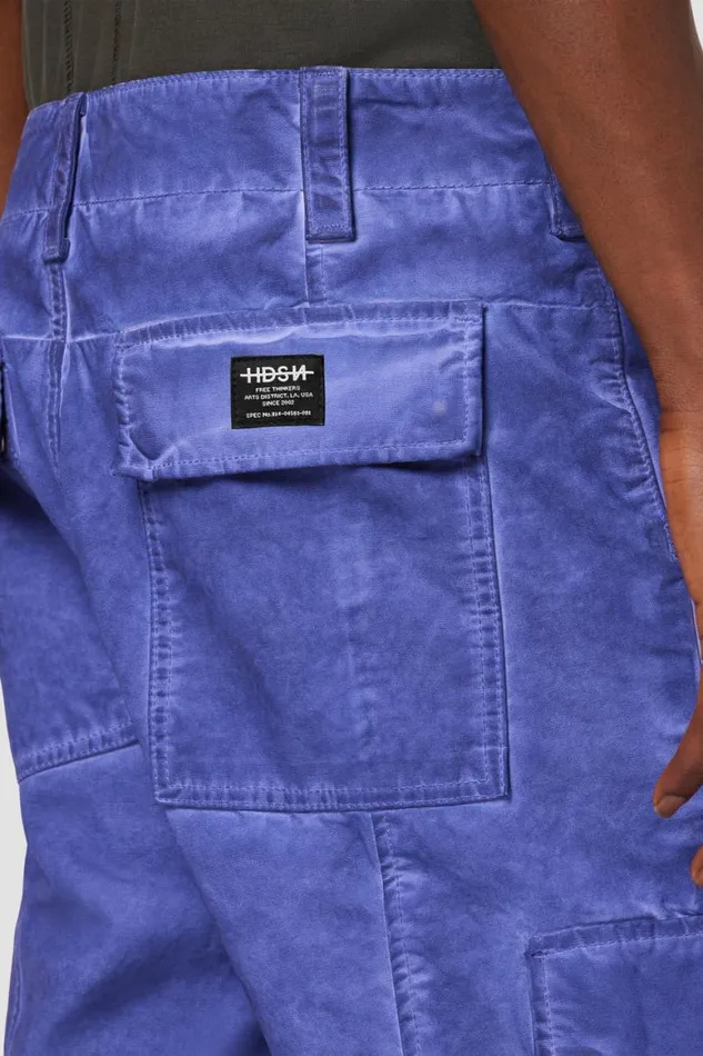 Hudson Jeans Wide Leg Wide Leg Cargo Deep Purple 8211 Men