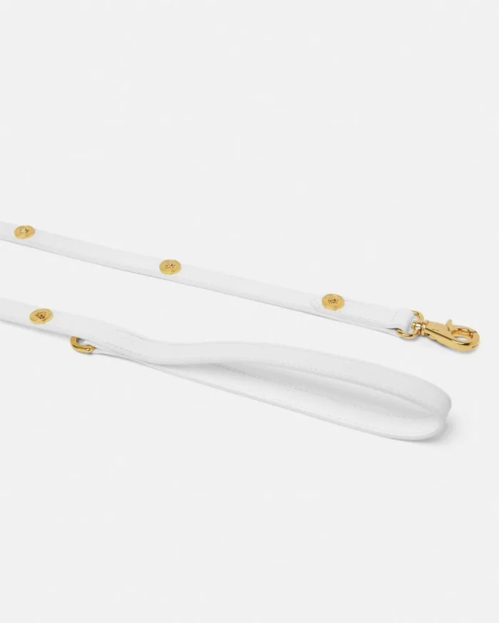 Icon Small Pet Leash White Home and Lifestyle Versace Pet Accessories