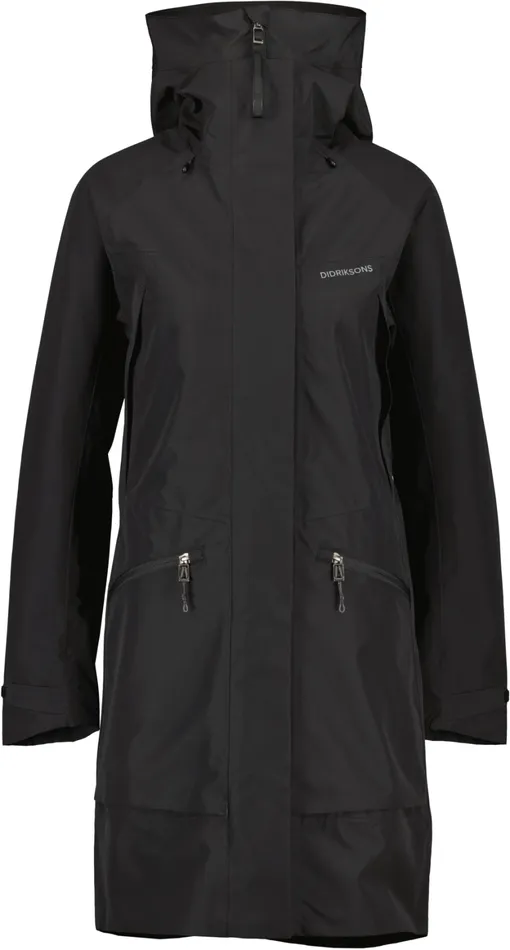 Ilma Parka Black Women Didriksons Spring Jackets