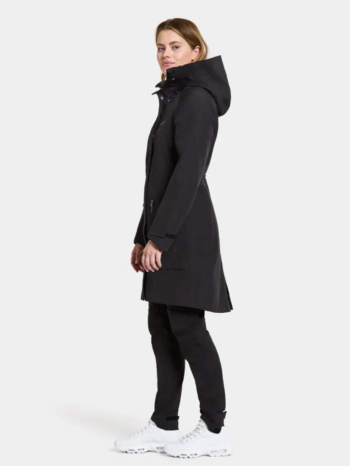 Ilma Parka Black Women Didriksons Spring Jackets
