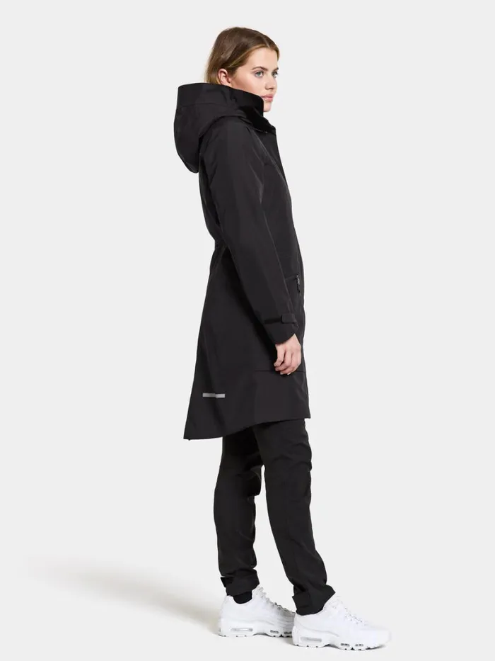 Ilma Parka Black Women Didriksons Spring Jackets