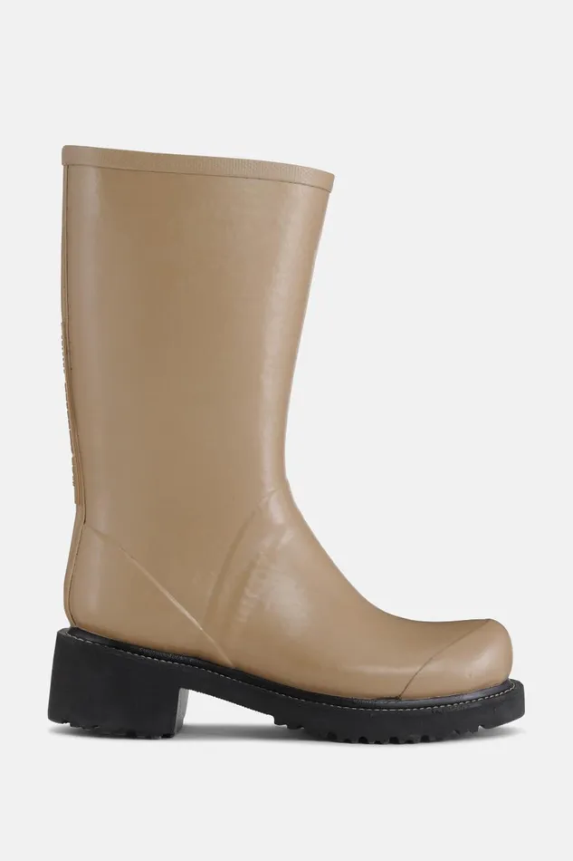 Ilse Jacobsen 34 Rubber Boots With Zip 8211 Otter Women Rainboots Medium