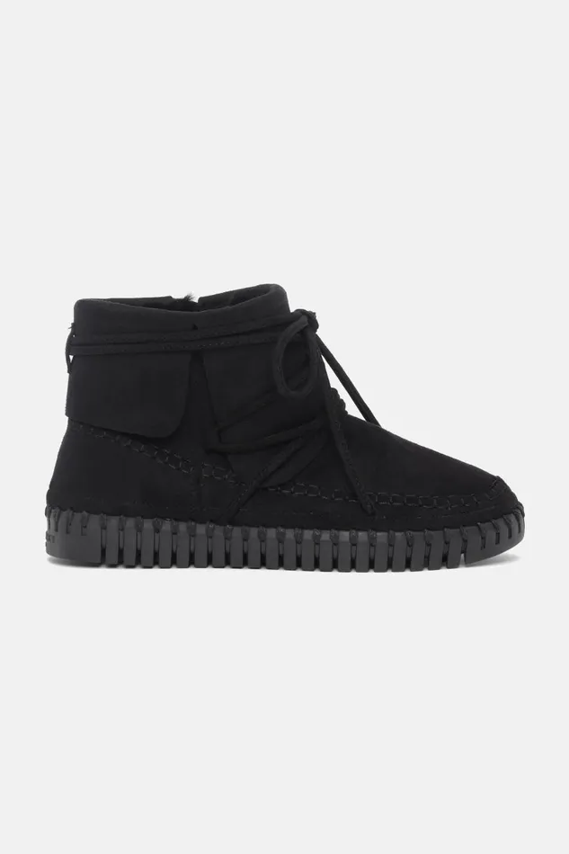Ilse Jacobsen Ankle Boots 8211 Black Women Tulip Flats