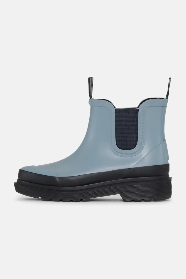 Ilse Jacobsen Chelsea Rain 8211 Blue Cloud Women Rainboots Short