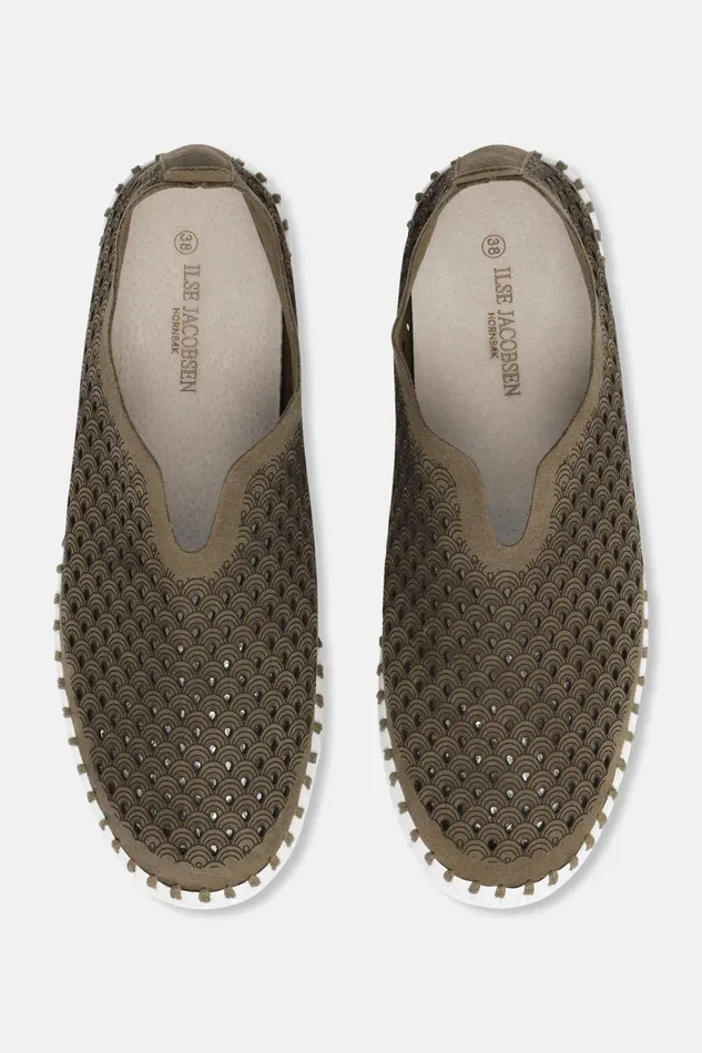 Ilse Jacobsen Flats 8211 Deep Olive Women Tulip Flats Ilse Jacobsen Flats 8211 Deep Olive Women Tulip Flats