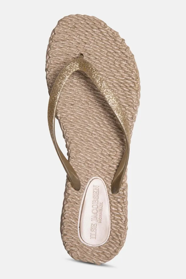 Ilse Jacobsen Flip Flop With Glitter 8211 Platin Women Flip Flops Ilse Jacobsen Flip Flop With Glitter 8211 Platin Women Flip Flops