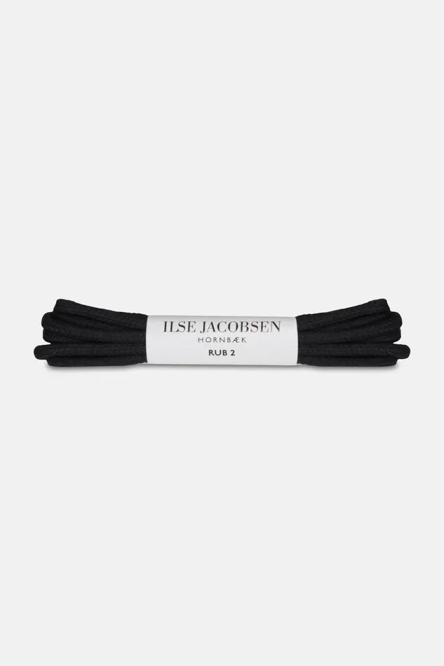 Ilse Jacobsen Laces For Rub2 8211 Black Women Rainboots Accessories