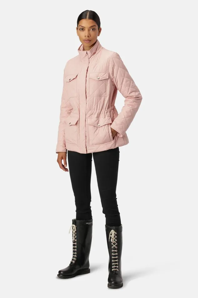 Ilse Jacobsen Quilt Jacket 8211 Pale Pink Women Jackets And Coats