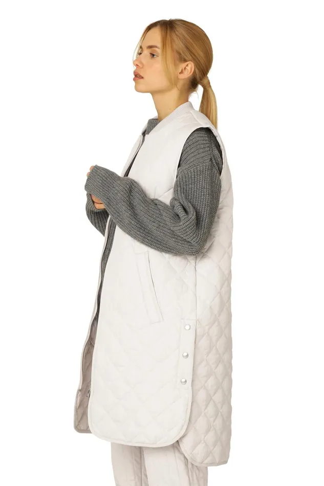 Ilse Jacobsen Quilt Vest 8211 Kit Women Jackets And Coats