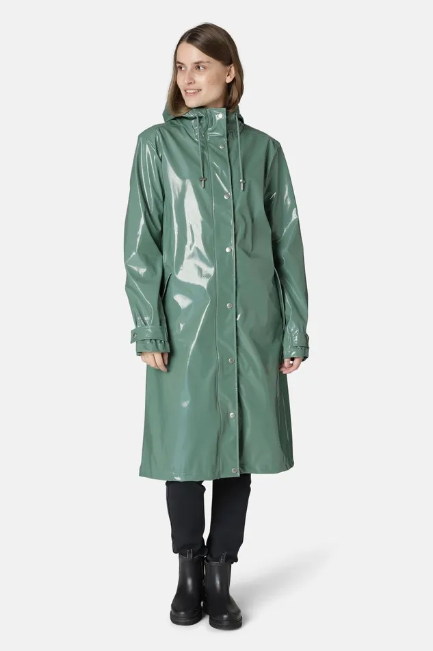 Ilse Jacobsen Raincoat 8211 Spruce Women Raincoats
