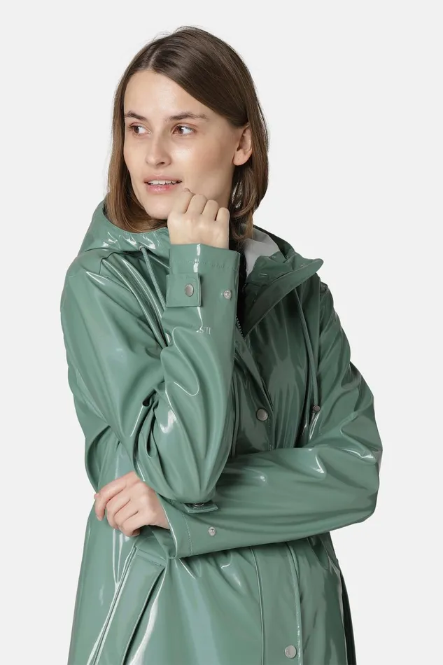 Ilse Jacobsen Raincoat 8211 Spruce Women Raincoats Ilse Jacobsen Raincoat 8211 Spruce Women Raincoats