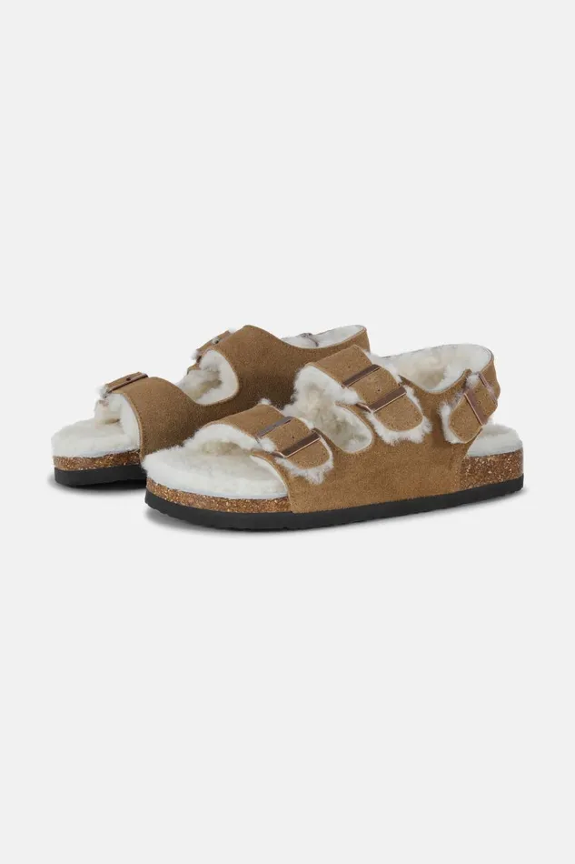 Ilse Jacobsen Sandal With Straps 8211 Golden Brown Women Sandals