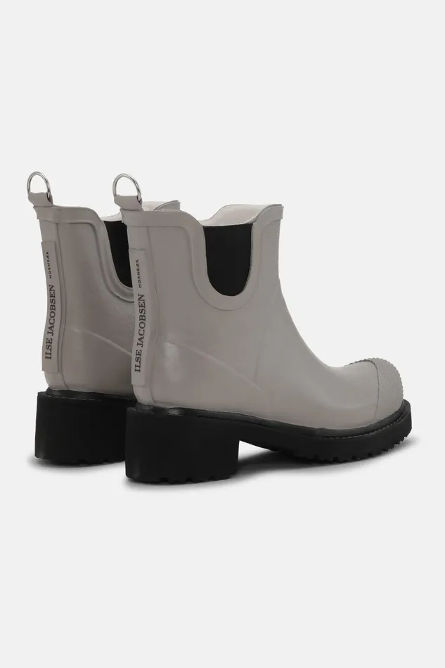 Ilse Jacobsen Short Rubber Boots With High Heel 8211 Atmosphere Women Rainboots Short
